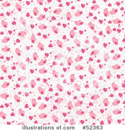 Heart Background Clipart | Letters Format