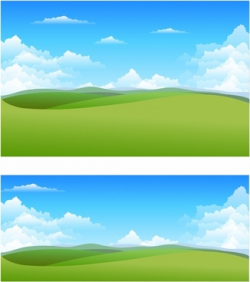 Natural landscape background clipart free vector download ...