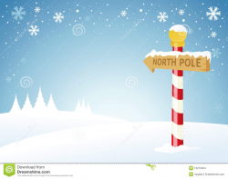 North Pole Background Clipart
