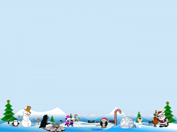 Artic North Pole Scene for Holidays Backgrounds - Christmas ...