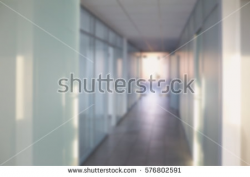 Corridor clipart office background - Pencil and in color corridor ...