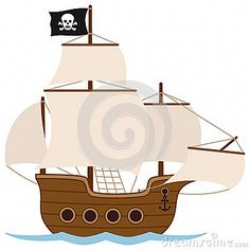 pirates+clipart+free | Pirate Ship clip art - vector clip art online ...