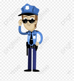 Police Officer Transparent Background - Police Cartoon ...
