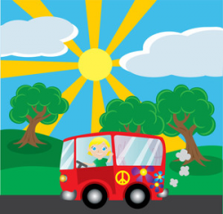 Free Summer Clipart Image 0071-1006-2115-0831 | Car Clipart
