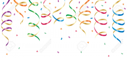 Free confetti party background clipart