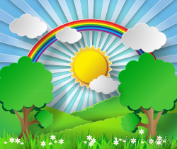 Landscape Clipart Sunrise Free collection | Download and share ...