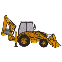 Backhoe Embroidery Designs, Machine Embroidery Designs at ...