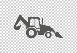 Backhoe Loader Computer Icons Tractor PNG, Clipart ...