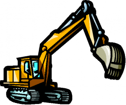 Winsome Design Backhoe Clipart Cartoon Excavator Royalty Free Stock ...