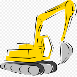 Caterpillar Inc. Heavy Machinery Excavator Clip art - crane png ...
