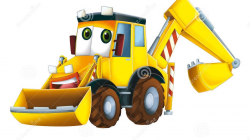 Tractors diggers excavators for kids, Backhoe, Tractors, Excavator ...