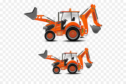 Tractor Heavy equipment Architectural engineering Clip art - Cartoon ...