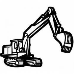 construction signs printable free | Backhoe In Work coloring page ...