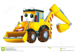 Warm Backhoe Clipart Stencil For Classroom Therapy Use Great - cilpart