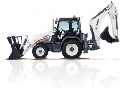 Terex 55 year anniversary of the backhoe loader