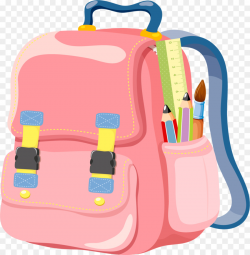 Bag School Backpack Clip art - Cartoon schoolbag png download - 4887 ...