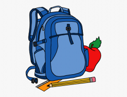 School Clipart Clipart Backpack - Clip Art Back Pack #16150 ...