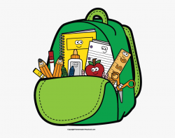 Back To School Clipart Clip Art Teacher - Backpack Clipart ...