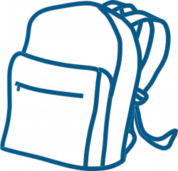 Backpack Clipart Black And White | Clipart Panda - Free Clipart Images