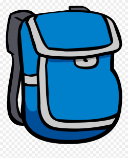 Backpack Clipart Blue Backpack - Red Backpack Clip Art - Png ...