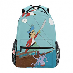 Amazon.com | Women/Man Canvas Backpack Special Clipart ...