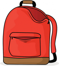 Cartoon backpack clipart 3 » Clipart Station