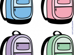 Backpack Clipart Easy - Backpack Clipart , Transparent ...