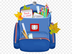 Backpack School Clip art - Blue School Backpack PNG Clipart png ...