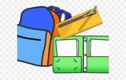 Folders Clipart Backpack - Png Download (#2886420) - PinClipart