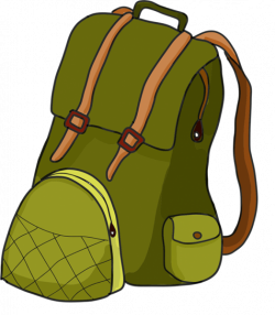 Hiking backpack clipart 3 | Nice clip art