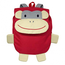 Amazon.com: green sprouts Safari Friends Backpack, Red Monkey: Baby