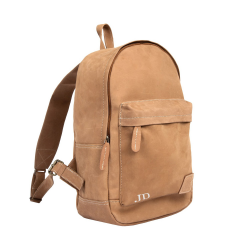 Suede Leather Backpack for Work, School, or College | MAHI Leather