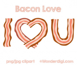 Bacon Clipart Love Clip Art I love Bacon Clipart