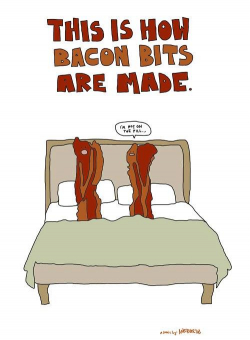 How Bacon bits are made | Baconcoma.com