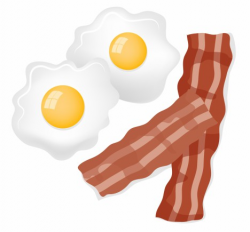 Bacon and Eggs vectors stock in format for free download 1.33MB