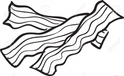 Bacon Drawing at GetDrawings.com | Free for personal use Bacon ...