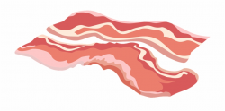 Bacon Strip Clip Art - Bacon Clipart Png, Transparent Png ...
