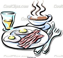 breakfast of bacon & eggs with | Clipart Panda - Free Clipart Images
