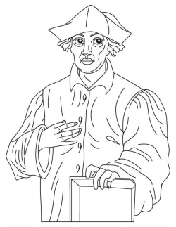 Roger Bacon coloring page | Mystery of History 2 | Pinterest | Roger ...