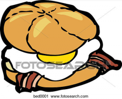 bacon roll clipart 10 | Clipart Station
