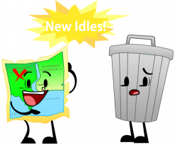 New Map and Trashcan Idles by Piggy-Ham-Bacon on DeviantArt