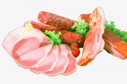 Hand Painted Pork Sausage Bacon, Hand Painted, Food, Bacon PNG Image ...
