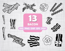 And bacon svg file | Etsy