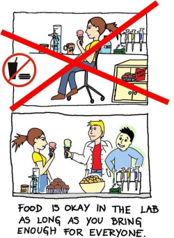 DNA lab: Lab Safety Rule No. 1 | i fucking love science | Pinterest ...