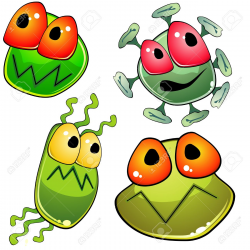 Bacteria clipart microbiology pencil and in color bacteria ...