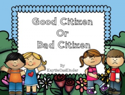Good Citizen or Bad Citizen by KaytieCasKinder | TpT