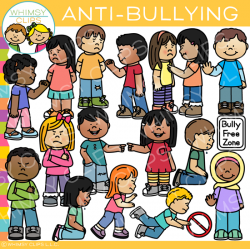 Kids Anti-Bullying Clip Art