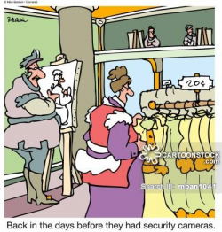 Shop Lifter Cartoons and Comics - funny pictures from CartoonStock