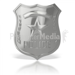 Police Badge - Signs and Symbols - Great Clipart for Presentations ...