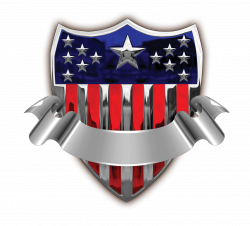 USA Badge with Banner Transparent PNG Clip Art Image | Gallery ...